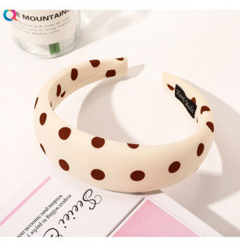 Opaska Creamy Dots O441