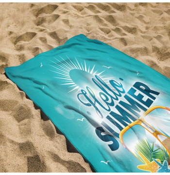 Ręcznik plażowy prostokątny HELLO SUMMER 150x70 REC54WZ5