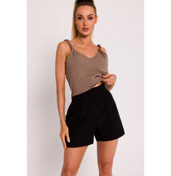Szorty Damskie Model MOE775 Black - Moe