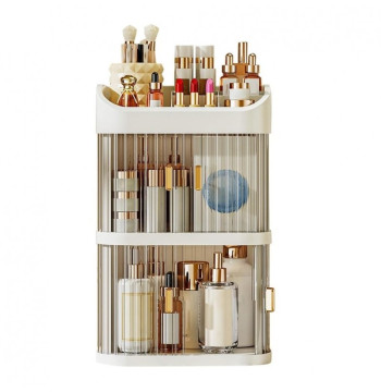Organizer, szkatułka na kosmetyki, pędzle wielopoziomowy 40x15x24cm CB70
