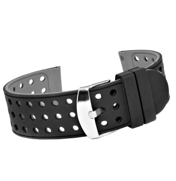 Pasek silikonowy SZARY U12-22-1