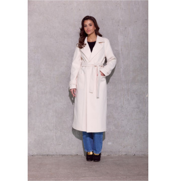 Płaszcz Damski Model Vivienne BEJ PLA0039 Light Beige - Roco Fashion