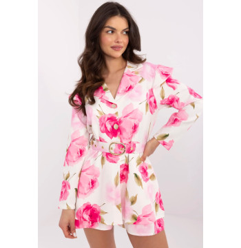 Kombinezon Model DHJ-KO-20615-2.60 White/Pink - Italy Moda