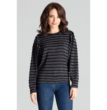 Bluzka Model L069 Black - Lenitif