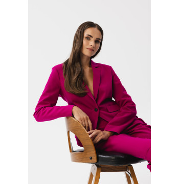 Marynarka Model S353 Śliwka - Stylove