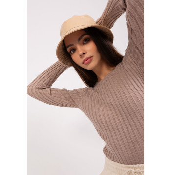Sweter Damski Model PM-SW-PM1089.09P Dark Beige - Factory Price