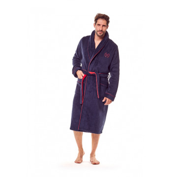 Szlafrok Meski Model Got 36375-59X Navy - Henderson