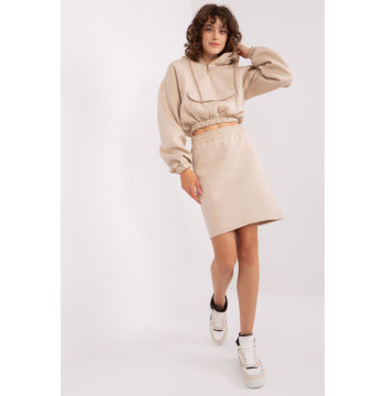 Spódnica Komplet Model EM-KMPL-705.25 Beige - Ex Moda