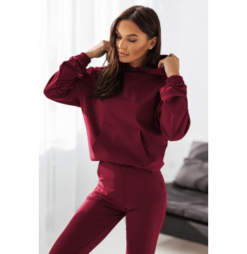 Spodnie Komplet Model Bibi D8 Bordo - IVON