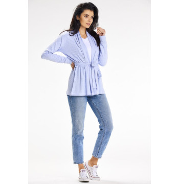 Sweter Kardigan Model A655 Blue - awama