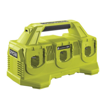 207203 RYOBI Ładowarka 18V / 6 portów
