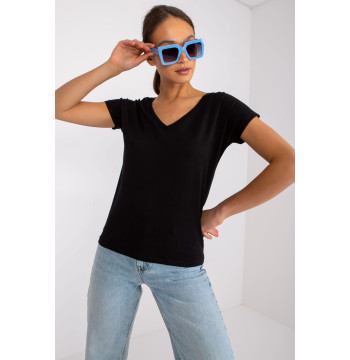 T-shirt Damski Model RV-TS-4832.12P Black - BFG
