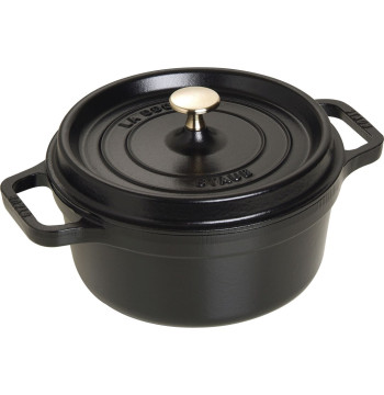 Garnek żeliwny okrągły STAUB 40509-305-0 - czarny 2.6 ltr