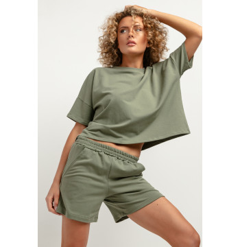Bluzka Model T386/8 Green - Tessita