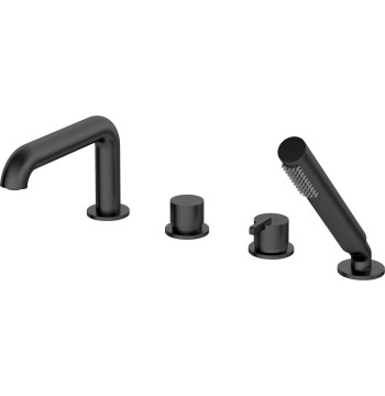 Bateria wannowa 4-otworowa z zestawem prysznicowym BQS_N14M 5907650818472