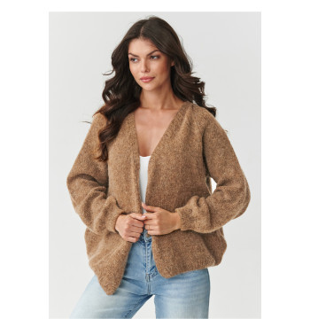 Sweter Kardigan Model S170 Ochra - Makadamia