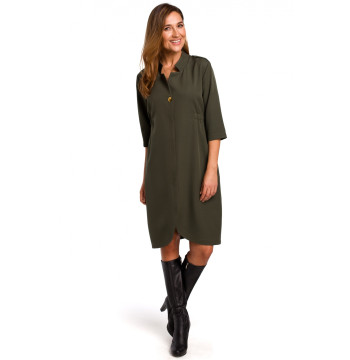 Sukienka Model S189 Khaki - Stylove
