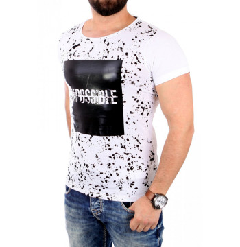 Tshirt Męski Model 17179 White - YourNewStyle