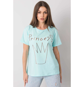 T-shirt Damski Model FA-TS-7121.88P Mint - Fancy