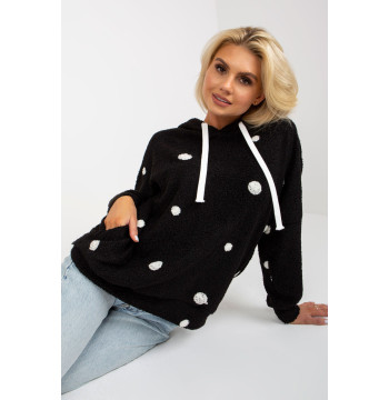 Bluza Damska Model FA-BL-7605.24 Black - Fancy