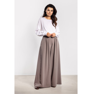 Spodnie Damskie Model A743 Taupe - awama