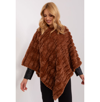 Sweter Ponczo Model AT-PN-2347.16 Light Brown - AT
