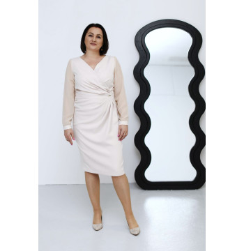Sukienka Model Katania Beige - Jersa