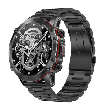 Smartwatch Męski Rubicon RNCF18-1 BLACK Bransoleta + Pasek