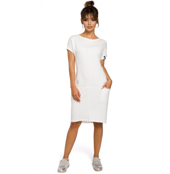 Sukienka Model B050 Ecru - BeWear
