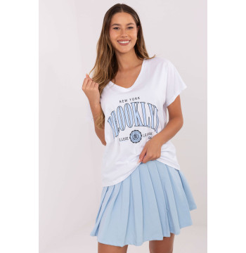 Spódnica Komplet Model RV-KMPL-A774.49 White/Blue - Relevance