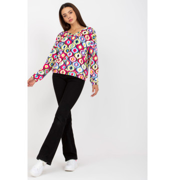 Bluza Damska Model RV-BL-8186.14X Pink - Rue Paris