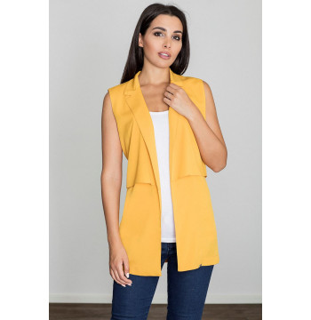 Kamizelka Damska Model M560 Yellow - Figl