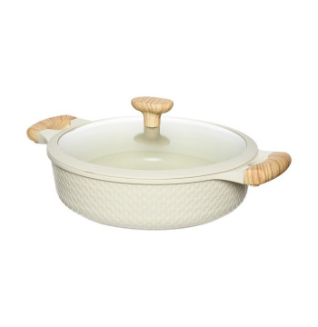 Niski garnek D28cm 4.1L/Beige 93806 RESTO