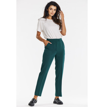 Spodnie Damskie Model A675 Bottle Green - awama