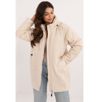 Kurtka Damska Model MBM-KR-F-23301.84 Light Beige - MBM