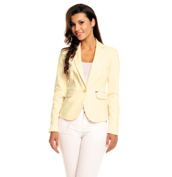Żakiet Model 03 Light Yellow - Cabba