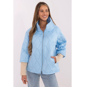 Kurtka Damska Model MI-KR-9002-1.74P Light Blue - Italy Moda