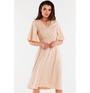 Sukienka Model A518 Beige - awama