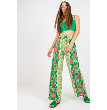 Spodnie Damskie Model DHJ-SP-13587.66P Green - Italy Moda