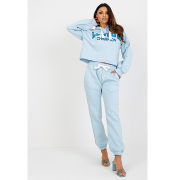 Spodnie Komplet Model EM-KMPL-720.01 Light Blue - Ex Moda