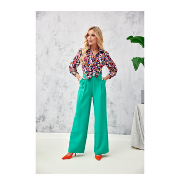 Spodnie Damskie Model ZIE SPD0011 Green - Roco Fashion