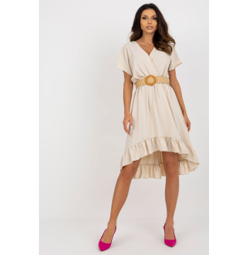 Sukienka Model DHJ-SK-8358.19 Beige - Italy Moda