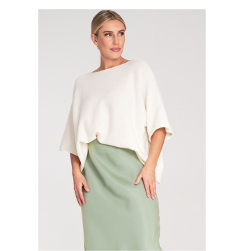 Sweter Damski Model M1102 Ecru - Figl