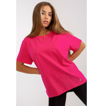 T-shirt Damski Model RV-TS-8047.57P Fuksja - BFG