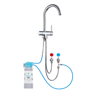 System filtrujący wodę kranową Dafi Flow Comfort D-1 z baterią trójdrożną VITO (chrom)