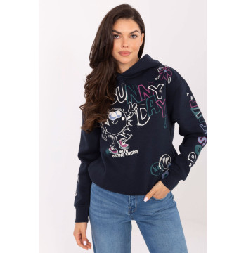 Bluza Damska Model D10608BC02743C Navy - Sublevel