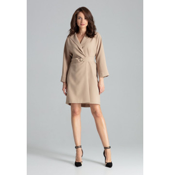 Sukienka Model L058 Beige - Lenitif
