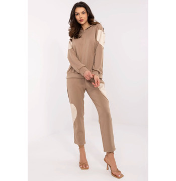 Spodnie Komplet Model MI-KMPL-M6156.98 Light Brown - Italy Moda