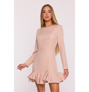 Sukienka Model MOE880 Beige - Moe