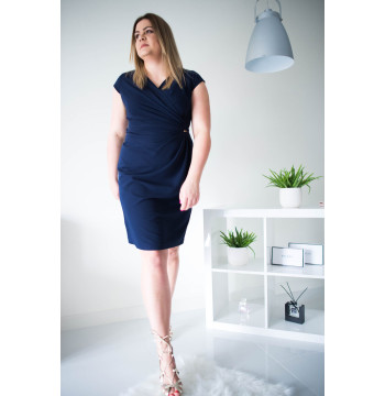 Sukienka Model Oktawia Navy - Jersa